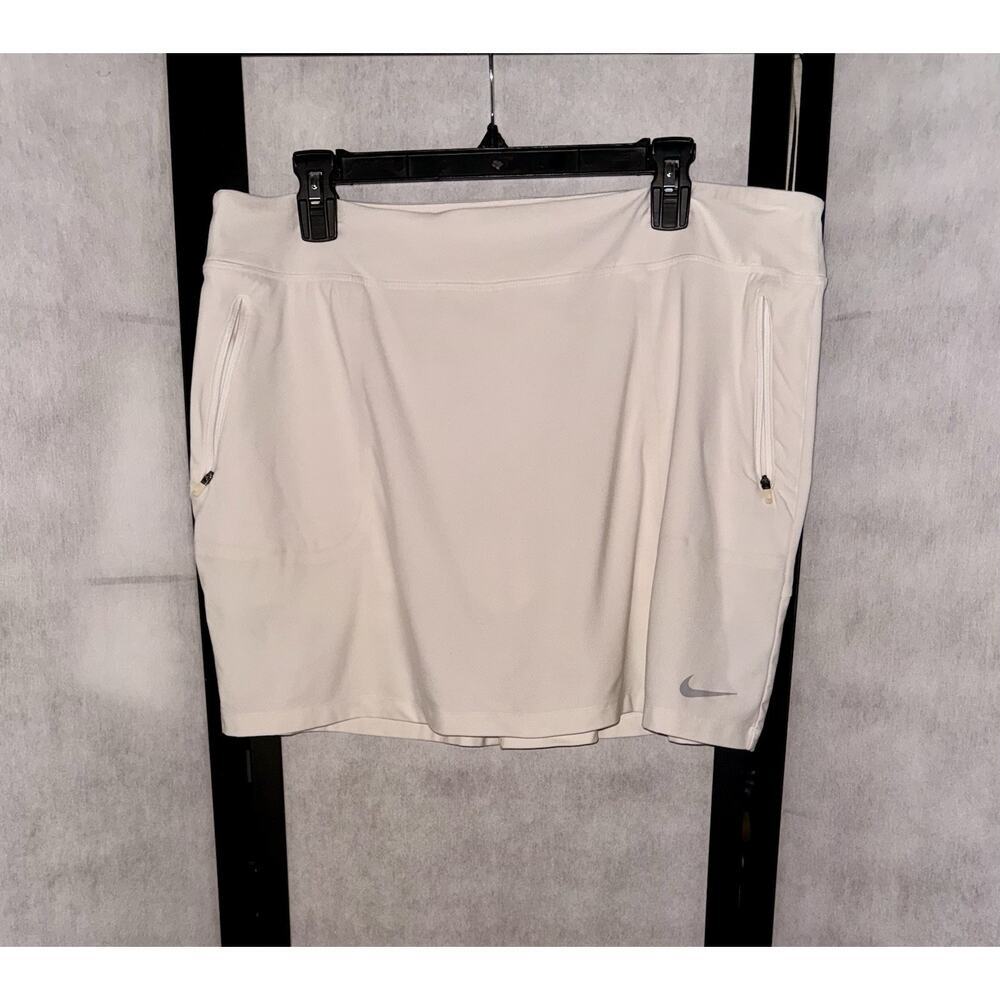 Nike Golf Dri Fit White Athletic Tennis Skort Skirt Size XL Women’s